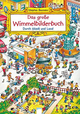 Alle Details zum Kinderbuch Das große Wimmelbilderbuch. Durch Stadt und Land: Ein Pappbilderbuch zum suchen und entdecken ab 2 Jahren und ähnlichen Büchern