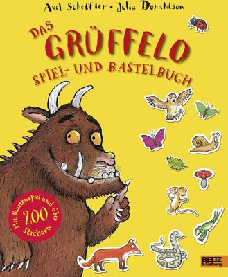 Alle Details zum Kinderbuch Das Grüffelo Spiel- und Bastelbuch: Mit Kartenspiel und über 200 Stickern und ähnlichen Büchern