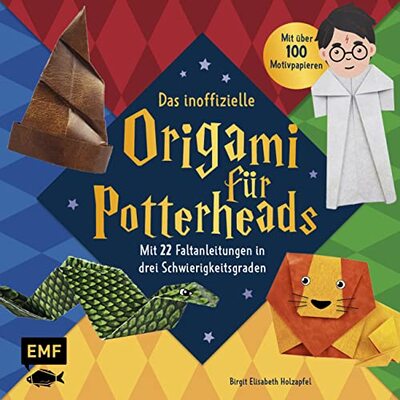 Alle Details zum Kinderbuch Das inoffizielle Origami für Potterheads: Mit 22 Faltanleitungen in drei Schwierigkeitsgraden und über 100 Motivpapieren und ähnlichen Büchern