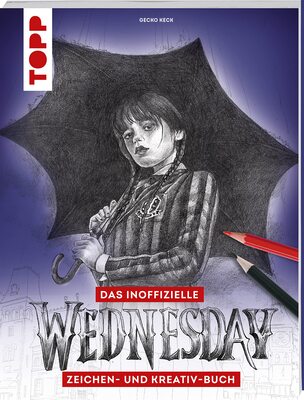 Alle Details zum Kinderbuch Das inoffizielle Wednesday Zeichnen- und Kreativ-Buch: Lerne, Wednesday selbst zu zeichnen. Schritt für Schritt für Anfänger und Fortgeschrittene. Ein Muss für alle Fans der TV-Serie und ähnlichen Büchern