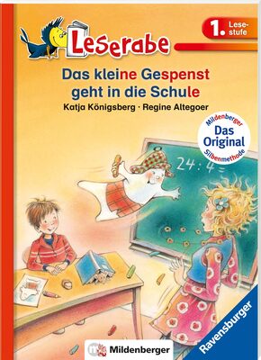 Alle Details zum Kinderbuch Das kleine Gespenst geht in die Schule - Leserabe 1. Klasse - Erstlesebuch für Kinder ab 6 Jahren (Leserabe mit Mildenberger Silbenmethode) und ähnlichen Büchern