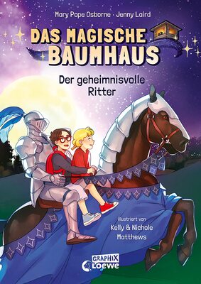 Alle Details zum Kinderbuch Das magische Baumhaus (Comic-Buchreihe, Band 2) - Der geheimnisvolle Ritter: Tauche ein in die Welt der Schlösser im Mittelalter - Comic-Buch für Kinder ab 7 Jahren und ähnlichen Büchern