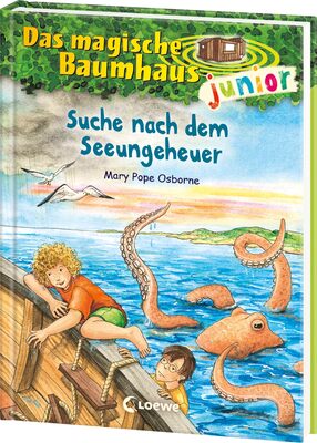 Alle Details zum Kinderbuch Das magische Baumhaus junior (Band 36) - Suche nach dem Seeungeheuer: Kinderbuch zum Vorlesen und ersten Selberlesen - Mit farbigen Illustrationen - Für Mädchen und Jungen ab 6 Jahren und ähnlichen Büchern