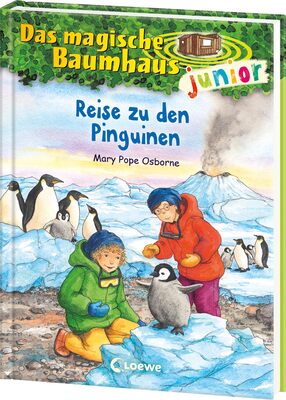 Alle Details zum Kinderbuch Das magische Baumhaus junior (Band 37) - Reise zu den Pinguinen: Kinderbuch zum Vorlesen und ersten Selberlesen - Mit farbigen Illustrationen - Für Mädchen und Jungen ab 6 Jahren und ähnlichen Büchern