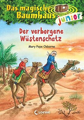 Alle Details zum Kinderbuch Das magische Baumhaus junior (Band 31) - Der verborgene Wüstenschatz: Finde heraus, was es mit dem geheimnisvollen Wüstenschatz auf sich hat - ... und ersten Selberlesen für Kinder ab 6 Jahren und ähnlichen Büchern