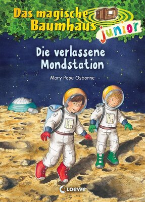 Alle Details zum Kinderbuch Das magische Baumhaus junior (Band 8) - Die verlassene Mondstation: Kinderbuch zum Vorlesen und ersten Selberlesen - Mit farbigen Illustrationen - Für Mädchen und Jungen ab 6 Jahre und ähnlichen Büchern