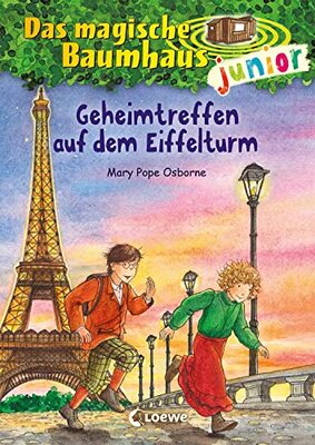 Alle Details zum Kinderbuch Das magische Baumhaus junior (Band 32) - Geheimtreffen auf dem Eiffelturm: Können Anne und Philipp in Paris die Pläne des bösen Magiers durchkreuzen?Erstlesebuch für Kinder ab 6 Jahren und ähnlichen Büchern