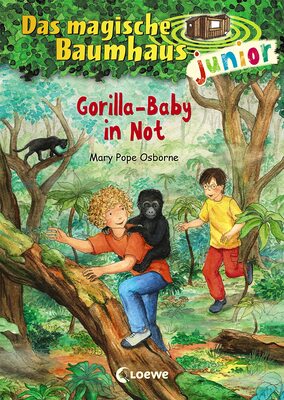 Das magische Baumhaus junior (Band 24) - Gorilla-Baby in Not: Kinderbuch zum Vorlesen und ersten Selberlesen - Mit farbigen Illustrationen - Für Mädchen und Jungen ab 6 Jahre bei Amazon bestellen