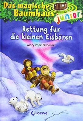 Alle Details zum Kinderbuch Das magische Baumhaus junior (Band 12) - Rettung für die kleinen Eisbären: Kinderbuch zum Vorlesen und ersten Selberlesen - Mit farbigen Illustrationen - Für Mädchen und Jungen ab 6 Jahre und ähnlichen Büchern