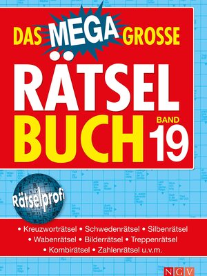 Alle Details zum Kinderbuch Das megagroße Rätselbuch Band 19 und ähnlichen Büchern