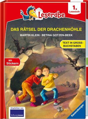 Alle Details zum Kinderbuch Das Rätsel der Drachenhöhle - Leserabe ab 1. Klasse - Erstlesebuch für Kinder ab 6 Jahren (in Großbuchstaben) (Leserabe - 1. Lesestufe) und ähnlichen Büchern