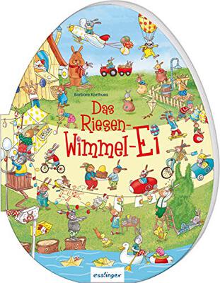 Alle Details zum Kinderbuch Das Riesen-Wimmel-Ei: Riesenbilderbuch in Ei-Form für Kinder ab 3 Jahren, besonderes Oster-Geschenk und ähnlichen Büchern