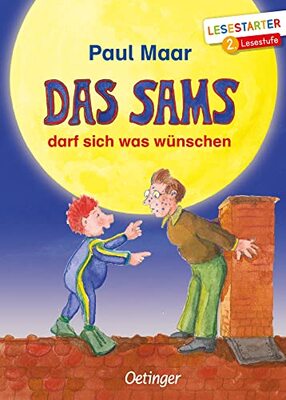 Alle Details zum Kinderbuch Das Sams darf sich was wünschen: Lesestarter. 2. Lesestufe und ähnlichen Büchern