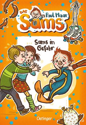 Alle Details zum Kinderbuch Das Sams 5. Sams in Gefahr: Der Kinderbuch-Klassiker, modern und farbig illustriert von Nina Dulleck für Kinder ab 7 Jahren und ähnlichen Büchern