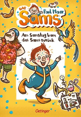 Alle Details zum Kinderbuch Das Sams 2. Am Samstag kam das Sams zurück: Der Kinderbuch-Klassiker, modern und farbig illustriert von Nina Dulleck für Kinder ab 7 Jahren und ähnlichen Büchern