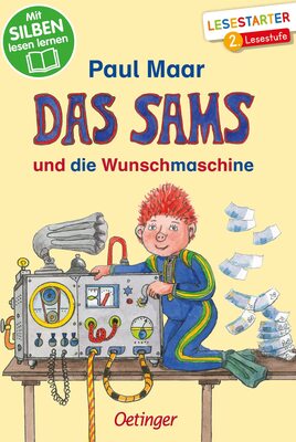 Alle Details zum Kinderbuch Das Sams und die Wunschmaschine: Mit Silben lesen lernen. Lesestarter 2. Lesestufe und ähnlichen Büchern