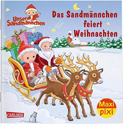 Alle Details zum Kinderbuch Maxi Pixi 300: Das Sandmännchen feiert Weihnachten (300) und ähnlichen Büchern