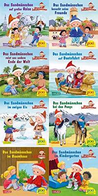 Alle Details zum Kinderbuch Pixi-8er-Set 265: Das Sandmännchen unterwegs (8x1 Exemplar) (265) und ähnlichen Büchern