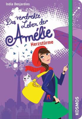 Alle Details zum Kinderbuch Das verdrehte Leben der Amélie, 7, Herzstürme und ähnlichen Büchern