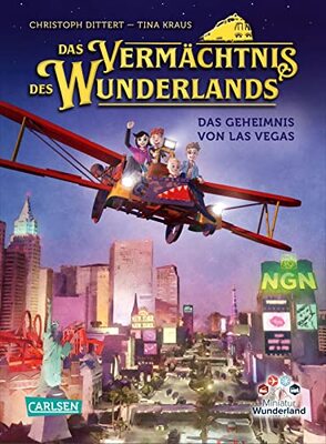 Alle Details zum Kinderbuch Das Vermächtnis des Wunderlands (Das Vermächtnis des Wunderlands 3): Das Geheimnis von Las Vegas | Spannendes Abenteuerbuch für Mädchen und Jungen ab 8 und ähnlichen Büchern