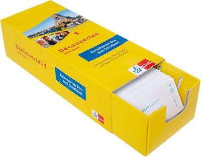 Découvertes 1 Série jaune - Vokabel-Lernbox zum Schülerbuch: 1. Lernjahr passend zum Lehrwerk bei Amazon bestellen