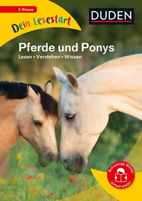 Alle Details zum Kinderbuch Dein Lesestart - Pferde und Ponys: Lesen - Verstehen - Wissen (Band 1) Für Kinder ab 7 Jahren und ähnlichen Büchern