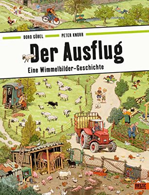 Alle Details zum Kinderbuch Der Ausflug: Eine Wimmelbilder-Geschichte. Pappbilderbuch zum Immer-wieder-Ansehen und Miterzählen. Aktualisierte Neuausgabe und ähnlichen Büchern