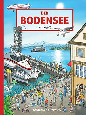 Alle Details zum Kinderbuch Der Bodensee wimmelt. Auf der Reichenau, in Bregenz, Unteruhldingen und Friedrichshafen – überall gibt es Neues zu entdecken und Altbekanntes ... die ganze Familie. (Silberburg Wimmelbuch) und ähnlichen Büchern