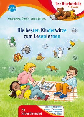 Alle Details zum Kinderbuch Die besten Kinderwitze zum Lesenlernen: Der Bücherbär: Erstlesebuch mit Silbentrennung für die 1. Klasse (Der Bücherbär: 1. Klasse. Mit Silbentrennung) und ähnlichen Büchern