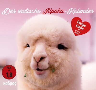Der erotische Alpaka-Kalender. »Ewige Liebe« Limited Edition (Kadmos' koole Postkartenkalender) bei Amazon bestellen