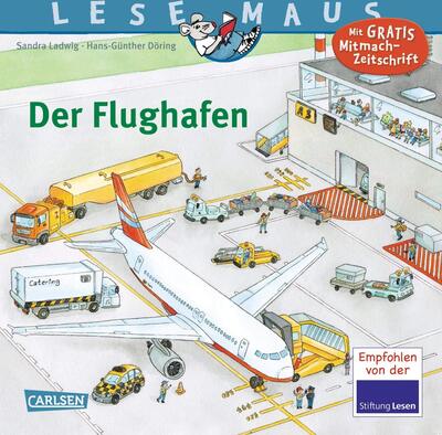 Alle Details zum Kinderbuch LESEMAUS 160: Der Flughafen (160): Mit Gratis Mitmach-Zeitschrift und ähnlichen Büchern