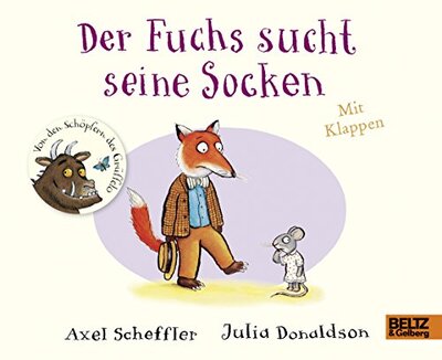 Alle Details zum Kinderbuch Der Fuchs sucht seine Socken: Pappbilderbuch mit Klappen (Geschichten aus dem Eichenwald) und ähnlichen Büchern