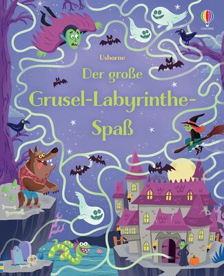 Der große Grusel-Labyrinthe-Spaß: Geister, Werwölfe, Hexen, Monster und Vampire – nicht nur für Halloween – über 40 schaurig-schöne Labyrinthe für Kinder ab 6 Jahren (Usborne Labyrinthe-Bücher) bei Amazon bestellen