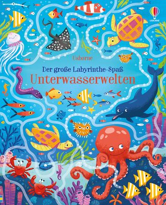 Alle Details zum Kinderbuch Der große Labyrinthe-Spaß: Unterwasserwelten (Usborne Labyrinthe-Bücher) und ähnlichen Büchern