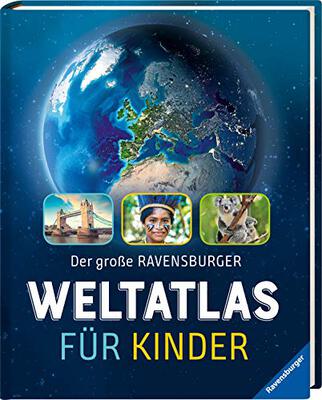 Alle Details zum Kinderbuch Der große Ravensburger Weltatlas für Kinder und ähnlichen Büchern
