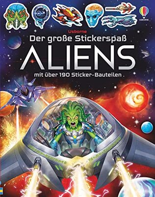 Alle Details zum Kinderbuch Der große Stickerspaß: Aliens (Der-große-Stickerspaß-Reihe) und ähnlichen Büchern