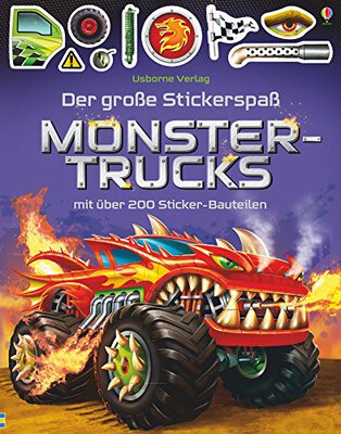 Der große Stickerspaß: Monstertrucks: Mit über 200 Sticker-Bauteilen (Der-große-Stickerspaß-Reihe) bei Amazon bestellen