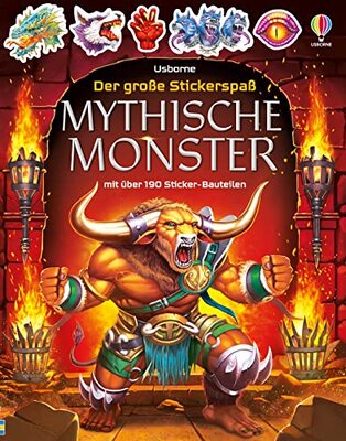 Alle Details zum Kinderbuch Der große Stickerspaß: Mythische Monster: mit über 190 Sticker-Bauteilen (Der-große-Stickerspaß-Reihe) und ähnlichen Büchern