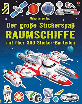 Der große Stickerspaß: Raumschiffe: mit über 300 Stickerbauteilen (Der-große-Stickerspaß-Reihe) bei Amazon bestellen