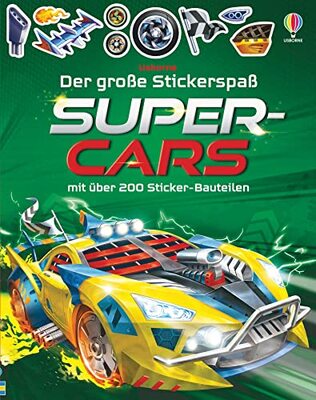 Der große Stickerspaß: Supercars: mit über 200 Sticker-Bauteilen (Der-große-Stickerspaß-Reihe) bei Amazon bestellen