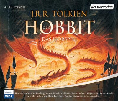 Alle Details zum Kinderbuch Der Hobbit, 4 Audio-CDs: Hörspiel (Geschichten aus Mittelerde: Hörspiele, Band 2) und ähnlichen Büchern