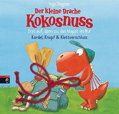 Alle Details zum Kinderbuch Der kleine Drache Kokosnuss - Erst auf, dann zu, das klappt im Nu! Kordel, Knopf & Klettverschluss (Spiel- und Beschäftigungsspaß, Band 3) und ähnlichen Büchern