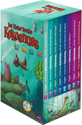 Alle Details zum Kinderbuch Der kleine Drache Kokosnuss – Jubiläums-Schuber: 8 Bände im Schuber und ähnlichen Büchern