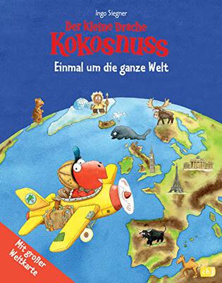 Der kleine Drache Kokosnuss - Einmal um die ganze Welt: Kinderatlas mit großer Weltkarte (Vorlesebücher, Band 4) bei Amazon bestellen