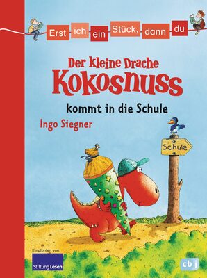 Alle Details zum Kinderbuch Erst ich ein Stück, dann du - Der kleine Drache Kokosnuss kommt in die Schule: Für das gemeinsame Lesenlernen ab der 1. Klasse (Drachenstarker Schulspaß, Band 1) und ähnlichen Büchern