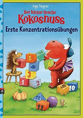 Alle Details zum Kinderbuch Der kleine Drache Kokosnuss - Erste Konzentrationsübungen: (Vorschule / 1. Klasse) (Lernspaß-Rätselhefte, Band 5) und ähnlichen Büchern