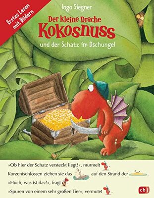 Der kleine Drache Kokosnuss und der Schatz im Dschungel: Erstes Lesen mit Bildern (Drachenstarker Schulspaß, Band 2) bei Amazon bestellen