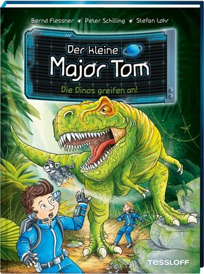 Alle Details zum Kinderbuch Der kleine Major Tom. Band 19. Die Dinos greifen an! und ähnlichen Büchern