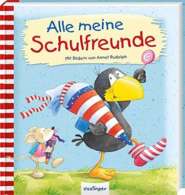 Der kleine Rabe Socke: Alle meine Schulfreunde: Eintragebuch zur Einschulung bei Amazon bestellen