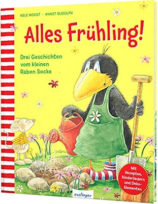 Alle Details zum Kinderbuch Der kleine Rabe Socke: Alles Frühling!: Drei Geschichten vom kleinen Raben Socke und ähnlichen Büchern
